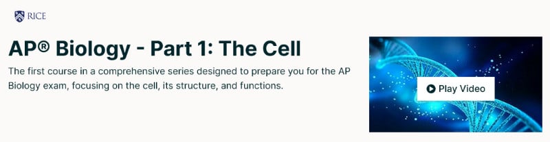AP® Biology - Part 1 The Cell