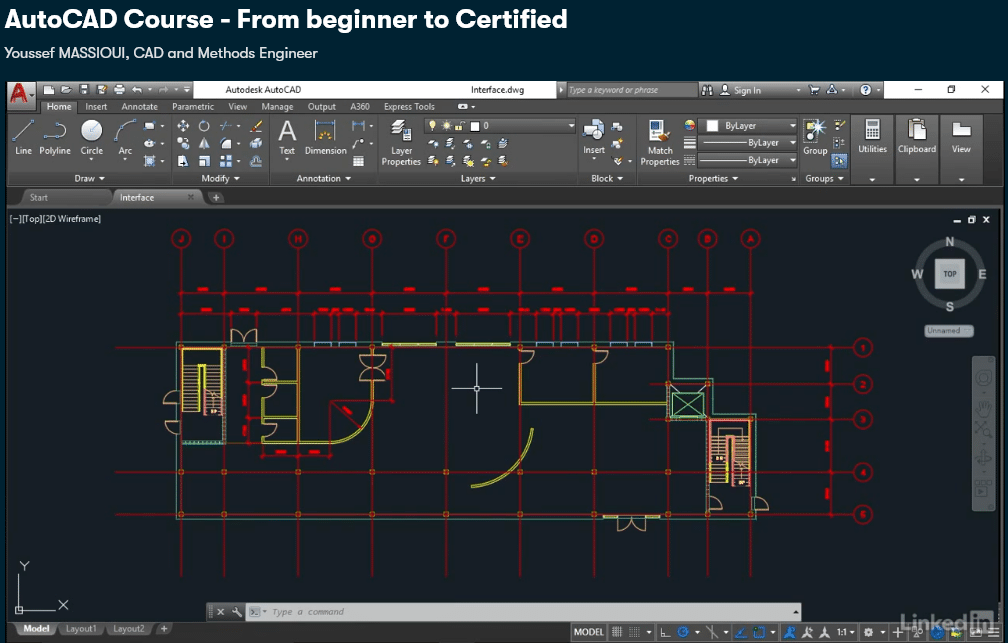 AutoCAD Course - From beginner to Certified