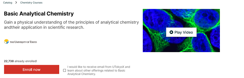 Basic Analytical Chemistry – University of Tokyo