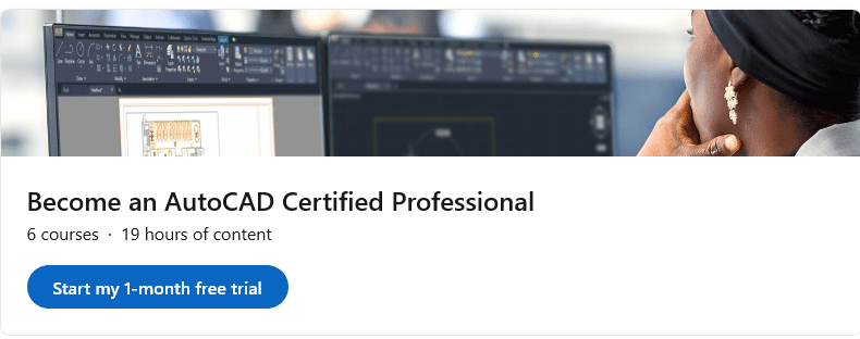Become an AutoCAD Certified Professional