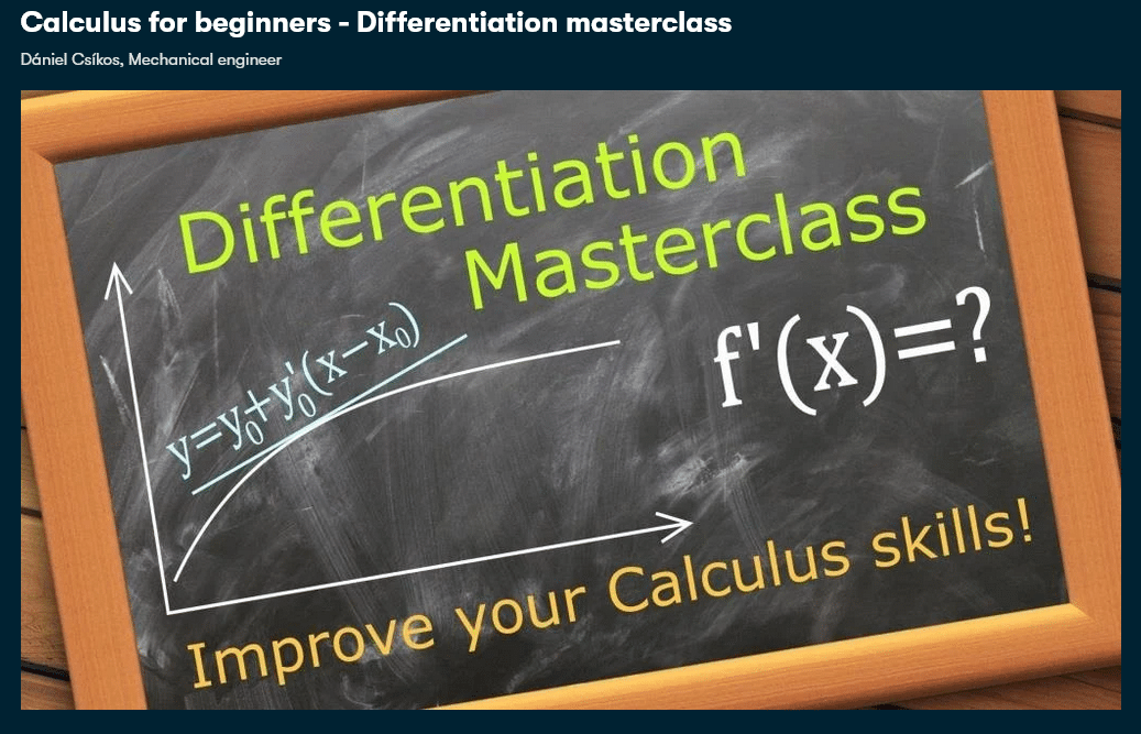 Calculus for Beginners - Differentiation Masterclass