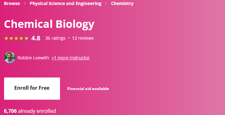Chemical Biology - University of Geneva