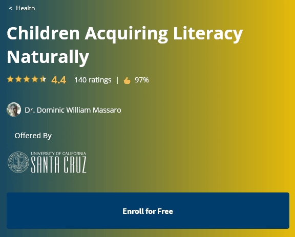 Children Acquiring Literacy Naturally