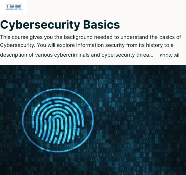 Cybersecurity Basics – IBM