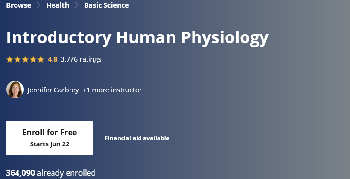 Introductory Human Physiology Duke University