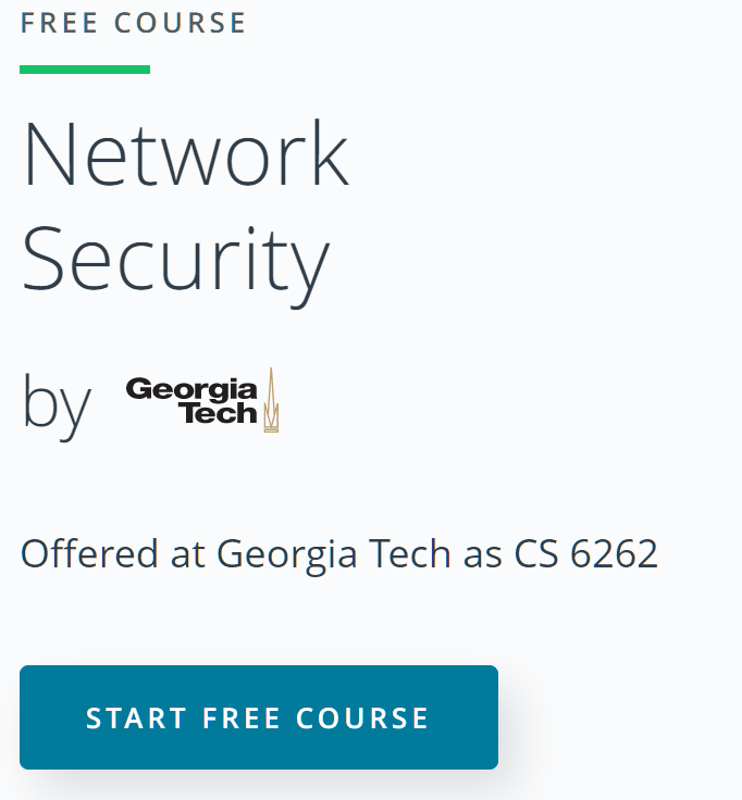 Network Security – Georgia Tech
