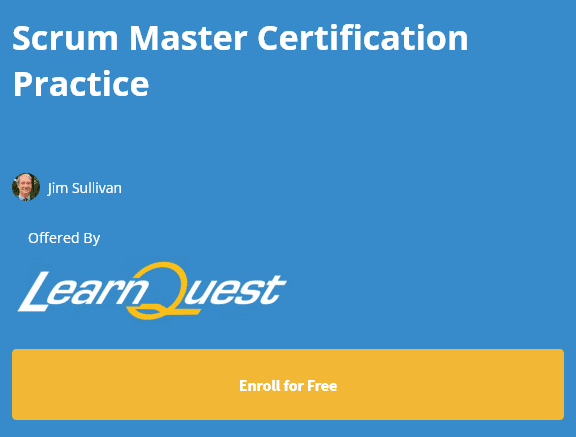 Scrum Master Certification Practice