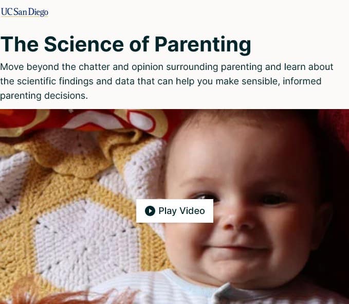 The Science of Parenting – UCSanDiego